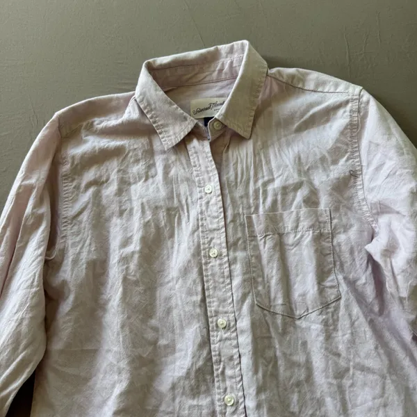 Universal Thread Pink Classic Oxford Button Up Shirt - Image 3
