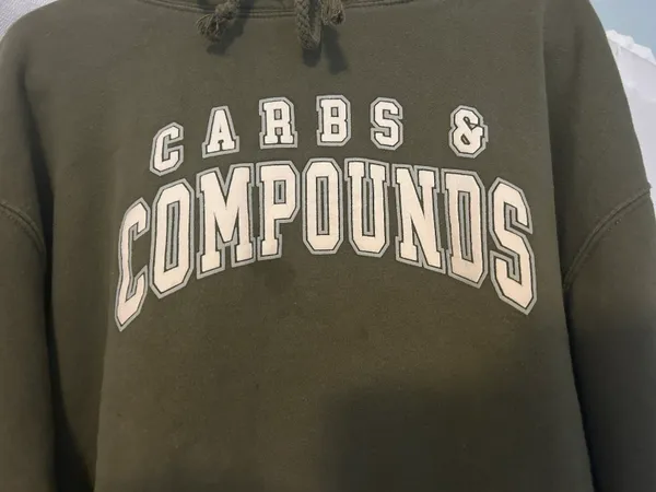 Carbs & Compounds Oversized Sweatshirt Green Size M - Image 5