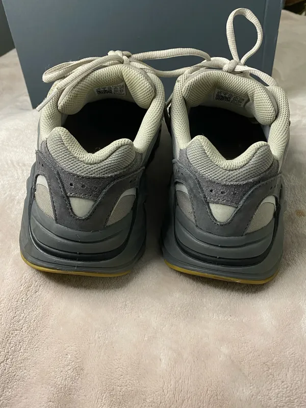 Adidas Yeezy Boost 700 V2 Tephra Gray Low Top Suede Sneakers Mens Size 6.5 - Image 3