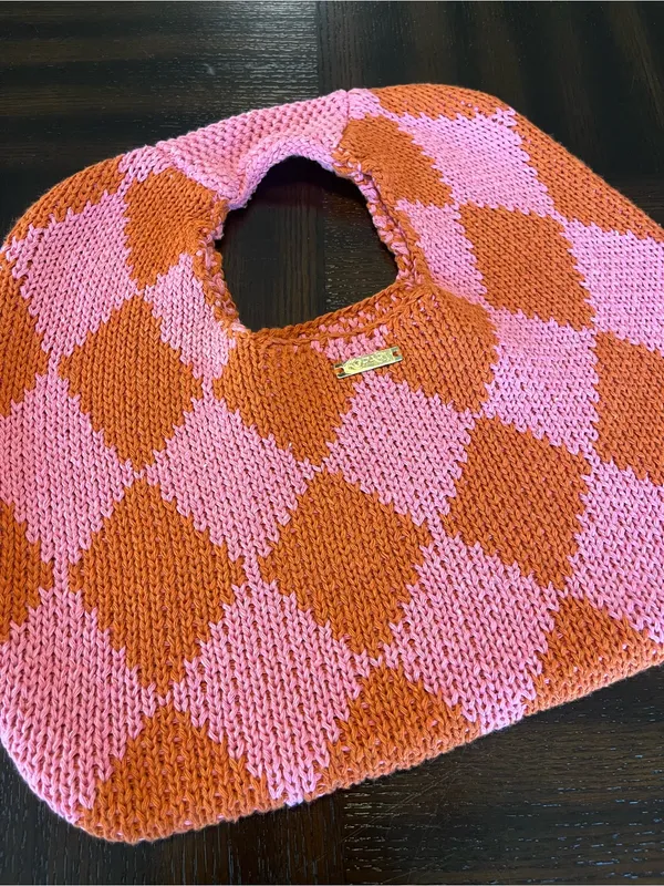 Kopari Limited Edition Diamond Knit Shoulder Bag - Image 5