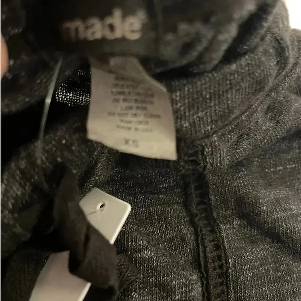 🖤 LAmade Drawstring Sweatpants 🖤 NWT Black Lounge Joggers‎ XS ✨ - Image 2