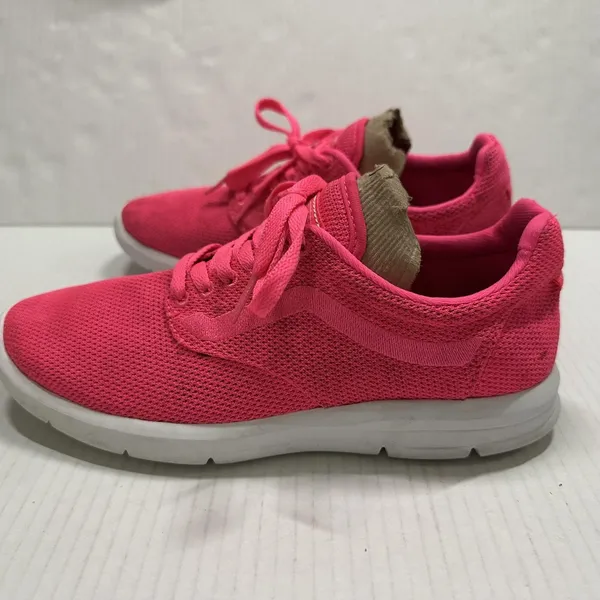 Vans UltraCush Lite Shoes Mens 6.5 Womens 8 Pink Mesh Low Top Walking Sneakers - Image 6