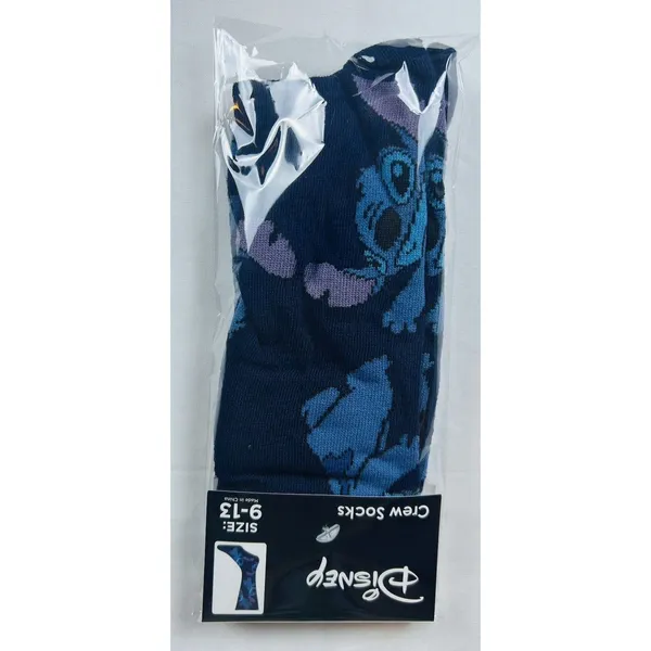 New Lilo & Stitch II Crew Socks Women's Size 6-12 & 9-13 Novelty Disney Movie - Image 9