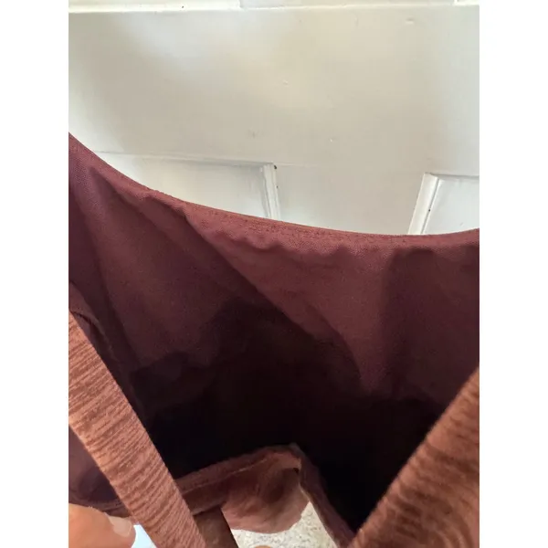 Free People FP Movement Releve brown‎ heathered jumpsuit size small - Image 5