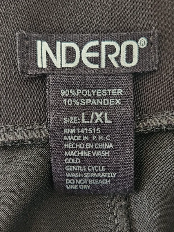 Indero Black Flare Pants NWT Size Large/XL - Image 9