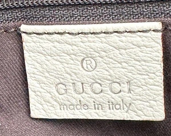 Gucci Beige/Cream GG Canvas And Leather Abbey D-Ring Tote - Image 7
