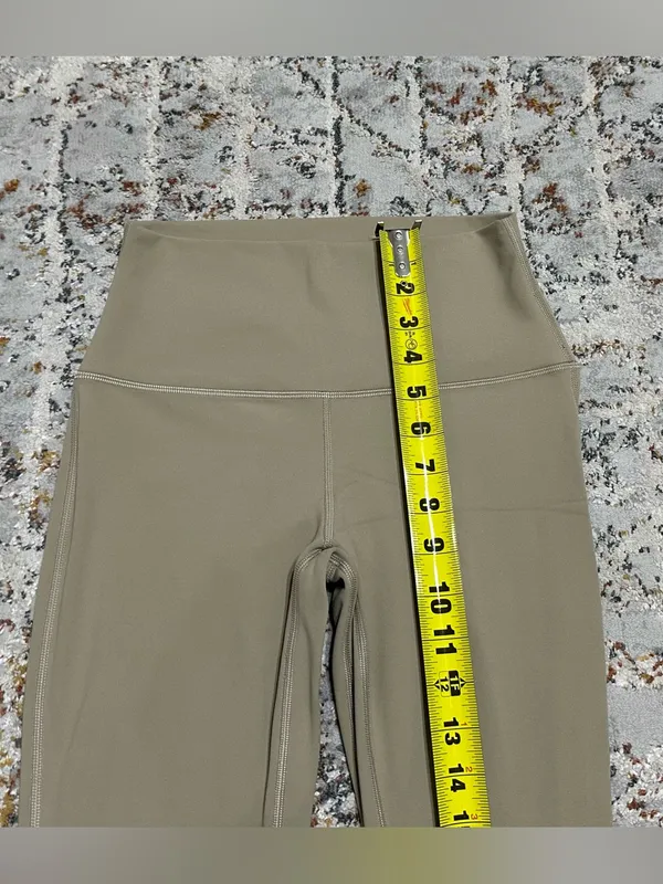 LULULEMON Align High-Rise Pant 28" size 6 tan - Image 5