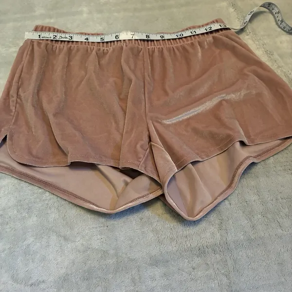 Madewell Blush Pink Crushed Velvet Cami And Shorts Womens XS Casual Sleeveless - Image 15