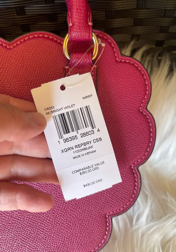 Coach Raspberry Crossbody Bag CR252 - Image 10