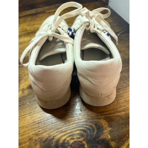 Tory Burch White And Blue‎ Sneakers Size 8 - Image 6