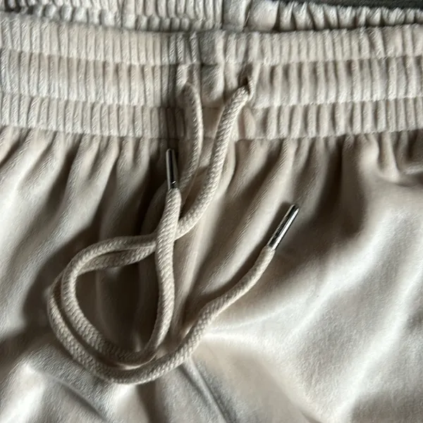 PINK super soft pants in cream - Image 3