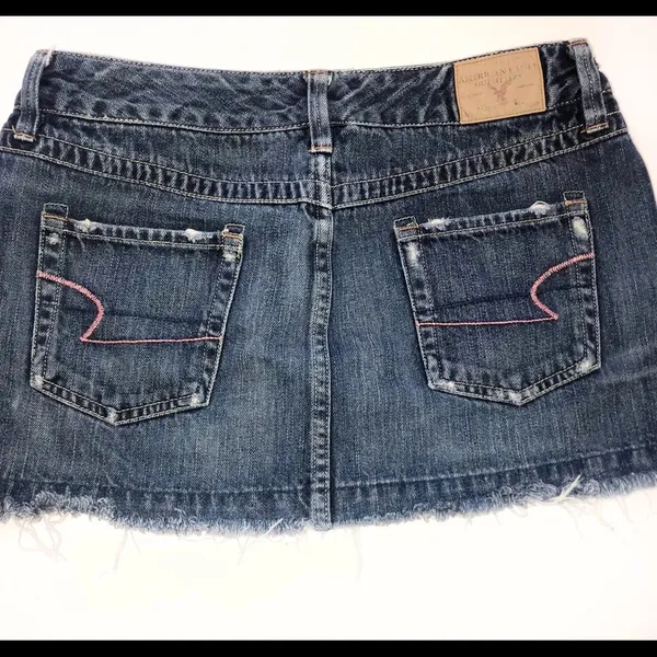 American Eagle Y2K Bella swan vintage sz 6 mini skirt - Image 5