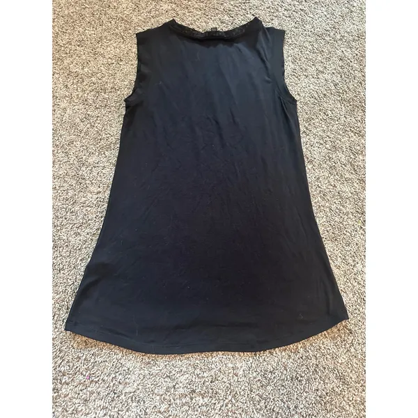 Athleta‎ Cloudlight Hybrid Tank Top Black Mesh Trim XS 404779-02 SP19 - Image 5