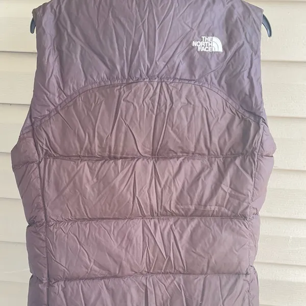 The North Face Vest 1996 Retro Nuptse 700 Puffer Down Chocolate Brown S GUC - Image 3