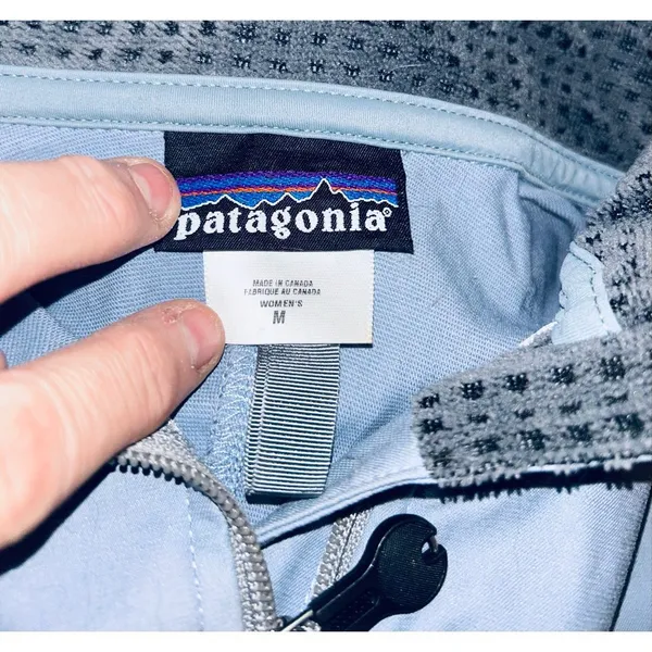 Vintage Patagonia Women's R Regulator Slingshot Jacket Sz M Blue - Image 4
