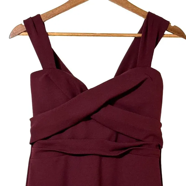 Nookie Camille Off Shoulder Wine Maxi Gown Formal Dress NWT Large - Image 7