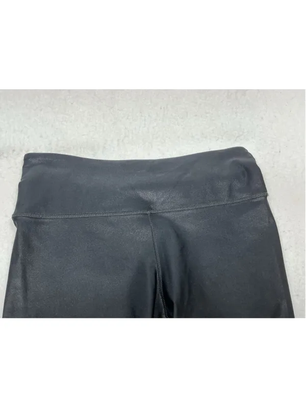 Womans Excellent Noli Pullon Leggings Size Medium Black Compression - Image 3