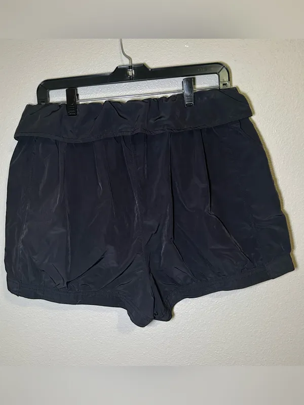 Free People Black Convertible Balloon Baggy Utility Shorts Women’s Size Small - Image 8