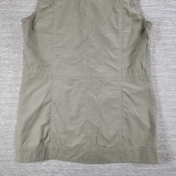 Kuhl Utility Vest Womens S Khaki Zip Up Cargo Military Outdoor Safari Gorpcore - Image 10