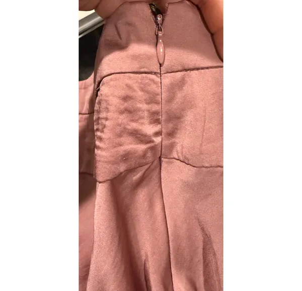FREE PEOPLE Normani Bias Mauve Midi Skirt - Image 4