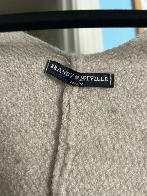 Brandy Melville Cream Cardigan - Image 3