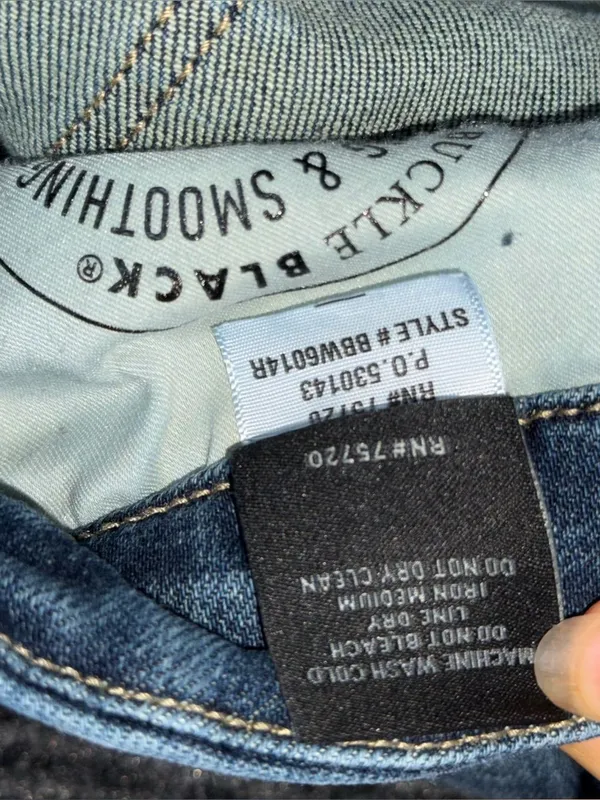 Buckle Black Fit No 53 Bootcut Stretch Jeans Ogden 2 Wash 27x32 Mid Rise BBW6014 - Image 10
