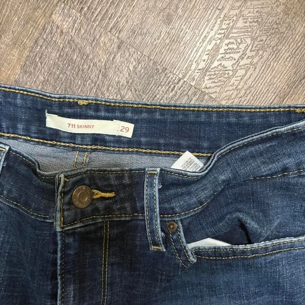 Levi's‎ Blue Skinny Jeans 711 - Image 2