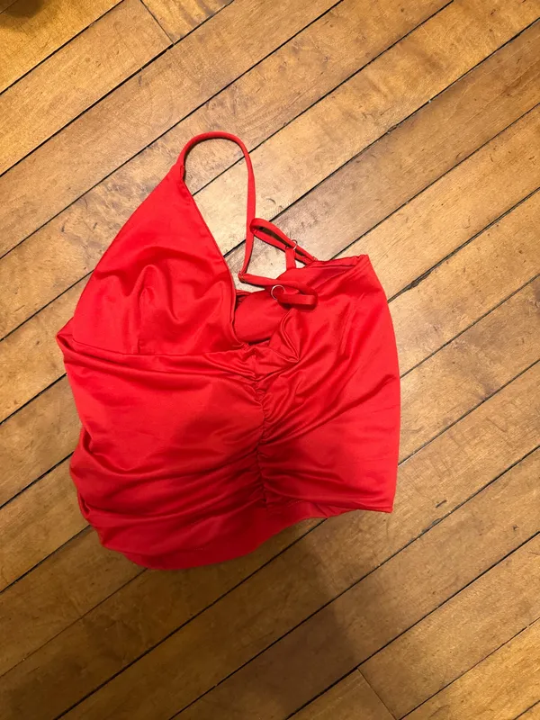 red tank top Size M - Image 3