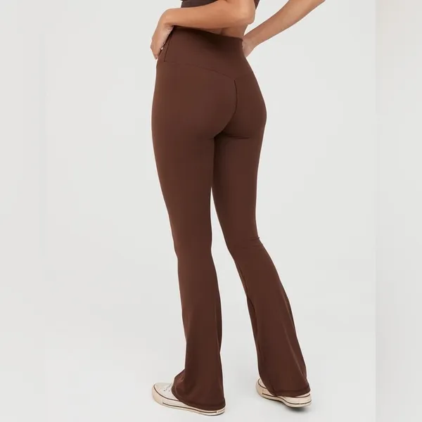 Aerie Offline Real Me Xtra Bootcut Legging in Dark Maple Size XXL New with tags - Image 4