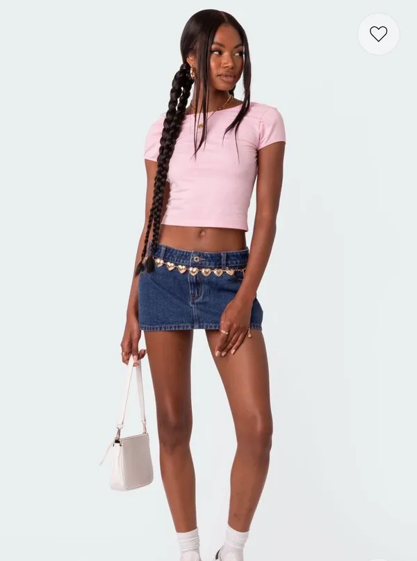 Edikted Bambi Open Back T-Shirt - Image 3