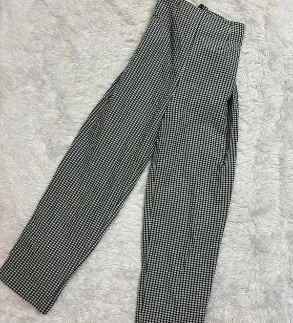 Free People West Side Tie Gingham Pants - Image 3