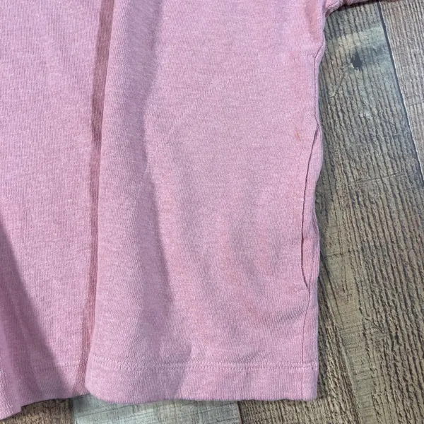 Jungmaven Taos Top Small Pink Hemp Organic Cotton Boxy Pocket Tee NWT USA Made - Image 3