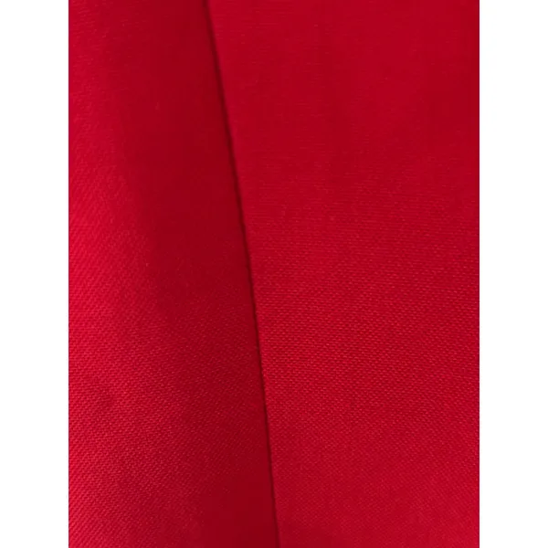 CARLISLE Red Silk Cropped Jacket Blazer Womens Size 4 Button‎ Pockets - Image 7