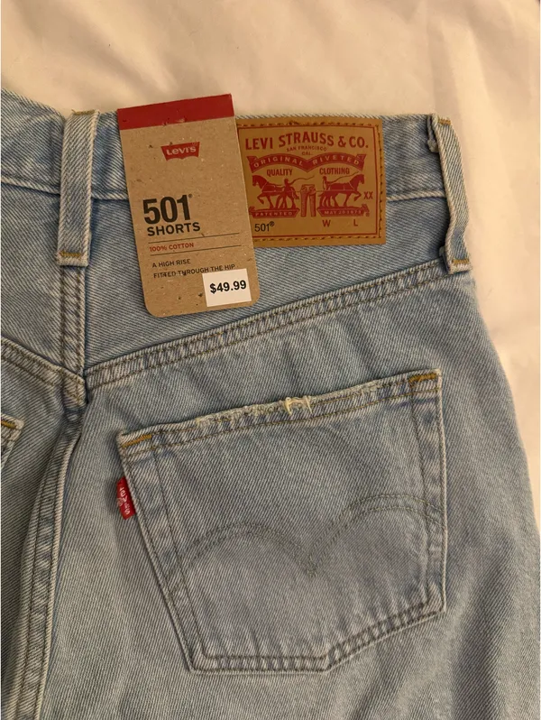 Levi’s Jean Shorts 501 - Image 3