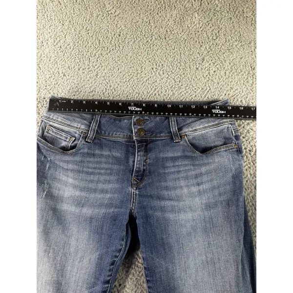 Mavi Jeans Women 29 Mid Rise Bootcut Western Festival Casual‎ Classic Dark Wash - Image 3