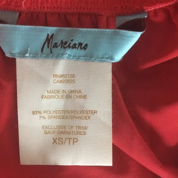 Guess Marciano Pink Sleeveless Strappy Open Back Top XS - Image 8