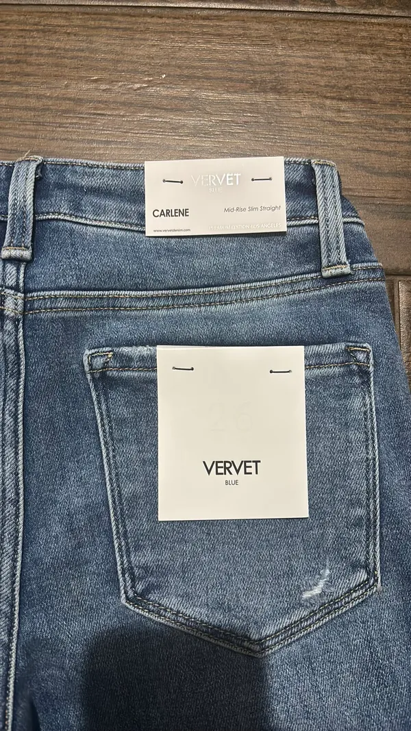 Vervet Jeans mid-Rise Slim Straight - Image 5