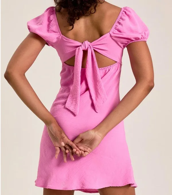 NEW Altar’d State Pink Mini Dress Size XL available NWT - Image 2