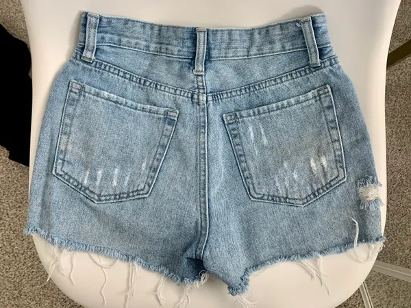 Just Black Denim Denim Shorts - Image 2