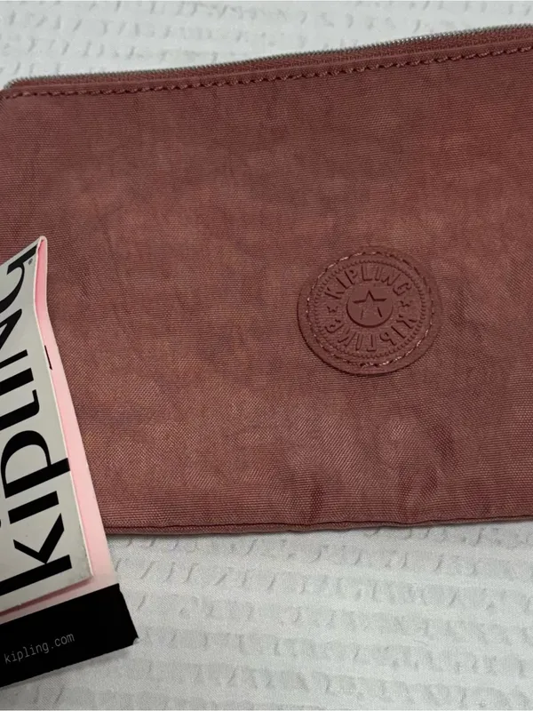 Kipling Men's Casual Pouch in Deep pink rose - Image 2