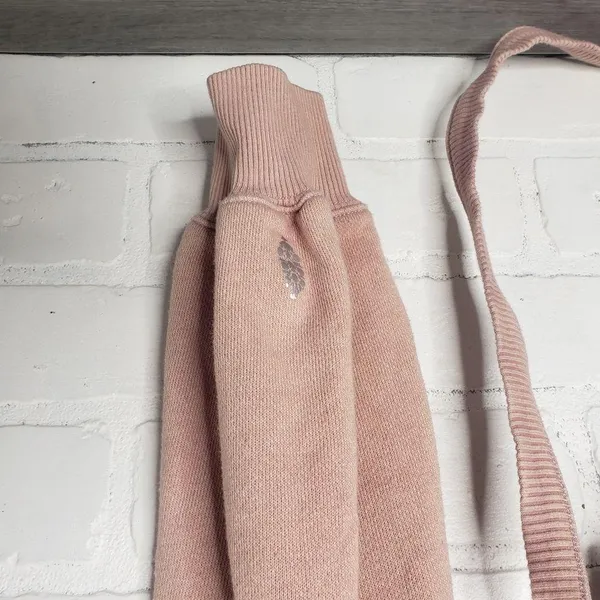 Free People Movement Charlotte Taupe Pink Wrap Top - Image 4