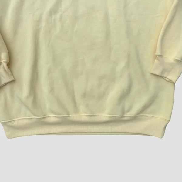 Billabong Yellow Hawaii Sweatshirt Palm Tree Graphic Crewneck Women's M NWOT - Image 7