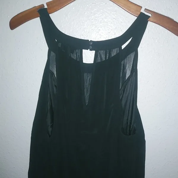 Torrid 3X Elegant Halter Black Keyhole Back Button Closure Dressy Formal Top - Image 3