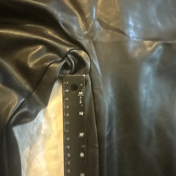 Abercrombie & Fitch Faux Leather Pants Size XL - Image 8