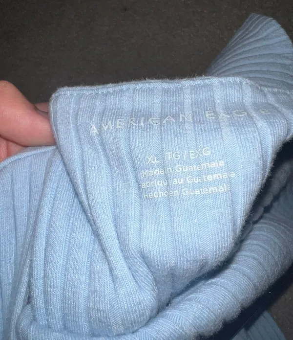 American Eagle Outfitters Light Blue Tank Top - Image 4
