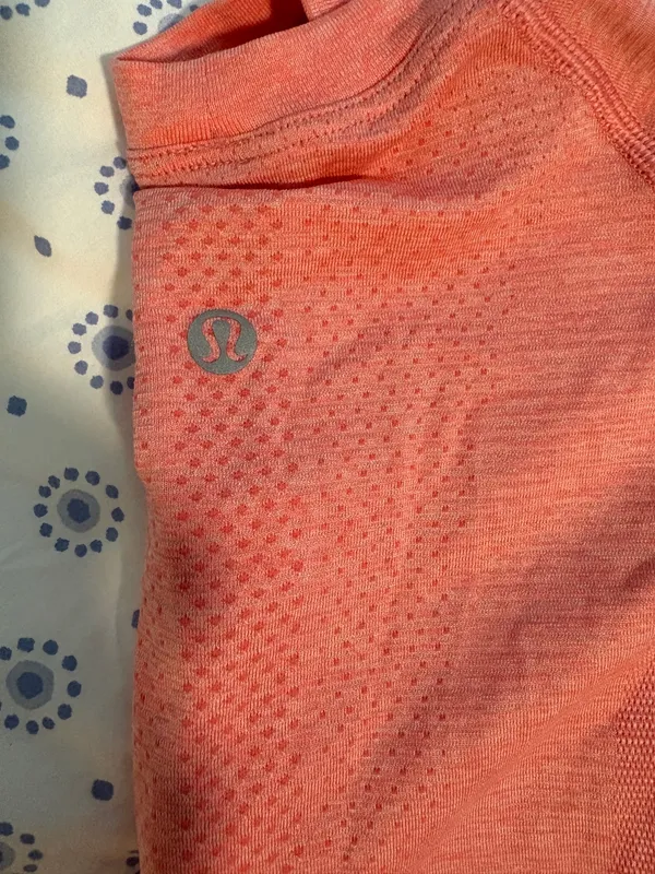 Peachy pink lululemon swiftly tech  - Image 3