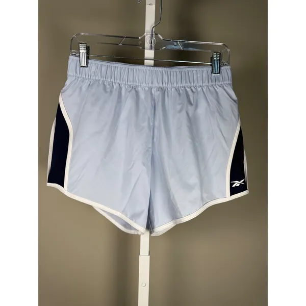 Reebok ID Train Woven Shorts‎ NWT Blue Running Gym Athletic Activewear - Image 2