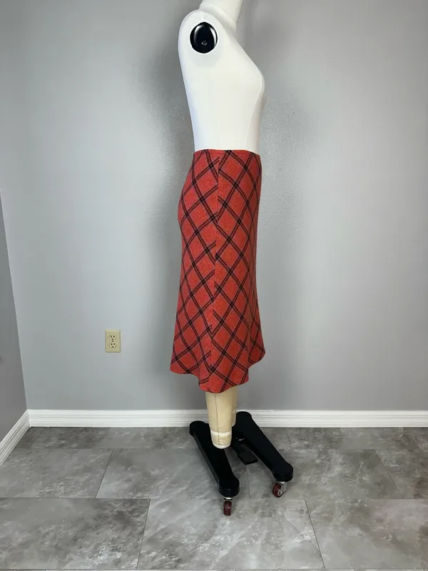 Neiman Marcus Womens Skirt Size 6 Wool Blend Vintage Midi - Image 2