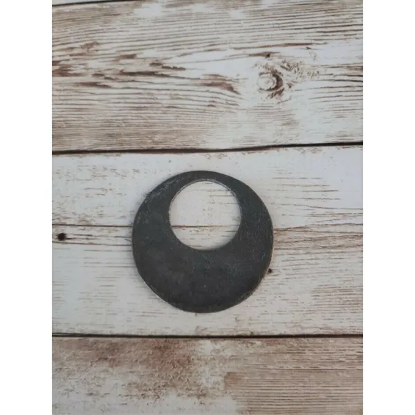 Vintage Pendant - Green & Dark Brown (No Bail or Chain Included) - Image 2