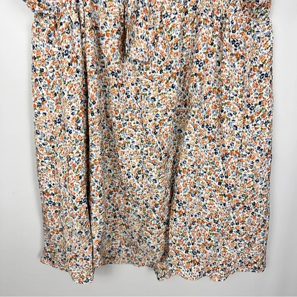 Cupshe Good Chemistry Floral Tie-Back Mini Dress Lace Ruffle Trim XL Spring NWT - Image 9